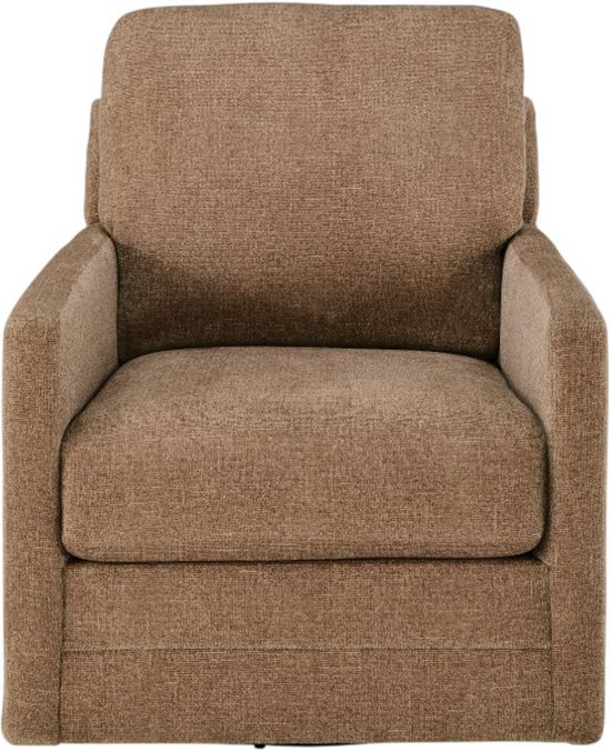 Signature Design by Ashley® Dishford Cinnamon Swivel Accent Chair-2