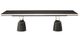 Michael Amini® Carmela Glossy Charcoal Sand Dining Table-2
