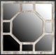 Crestview Collection Cody Black/Light Brown Mirror-1