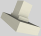 Vent-A-Hood® 48" Biscuit Contemporary Island Range Hood-4