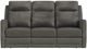 Flexsteel® Maxwell Cinder Gray Triple Power Reclining Sofa And Loveseat PLUS FREE 55"TV-4