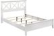 Bernards Nova II 3-Piece White Queen X Full Bedroom Set-2