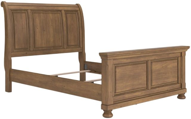 Signature Design by Ashley® Vandenmore Medium Brown Queen Sleigh Bed-0