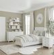 Jofran Inc. Maxton Ivory King Panel Bed-1