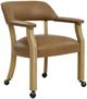 Steve Silver Co. Rylie Camel/Natural Captain Dining Arm Chair-0