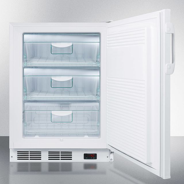 Accucold® MOMCUBE™ 24" 3.5 Cu. Ft. White Breast Milk Freezer-2
