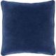 Surya Safflower Navy 22"x22" Pillow Shell with Down Insert-0