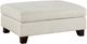 Homelegance® Zeke Ivory Ottoman-0
