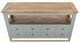 International Furniture Direct Timber Forest Green Sofa Table-2