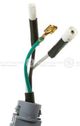 GE® Black Dishwasher Power Cord with Right Angle Plug-1