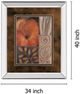 Classy Living Rosie Abraham Orange Burst I Wall Art-2