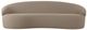 Moe's Home Collection Cove Taupe Plastic/Polyester Outdoor Sofa-1