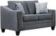 Delta Furniture Manufacturing Hershey Pebble Loveseat-0