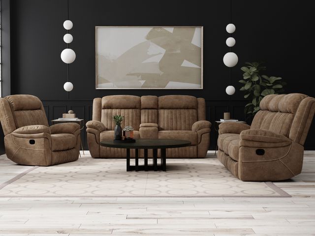 Gabriele Reclining Sofa and Console Loveseat, Recliner Free!-0