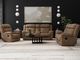 Gabriele Reclining Sofa and Console Loveseat, Recliner Free!-0