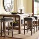 Olliix by Madison Park Grey Cirque Counter Stool Set of 2-4