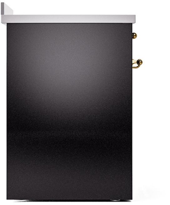 Ilve® Nostalgie II Series 30" Glossy Black Pro Style Induction Range-3