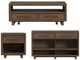 Elements International Brisbane 3-Piece Brown Occasional Table Set-0
