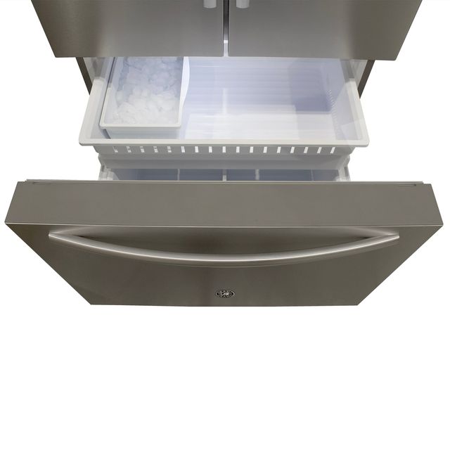 Brama 26.6 Cu. Ft Stainless Steel French Door Refrigerator-3