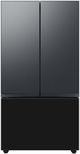 Samsung Bespoke 18" Matte Black Steel French Door Refrigerator Top Panel-5