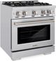 ZLINE Select 30" Stainless Steel Pro Style Gas Range-2