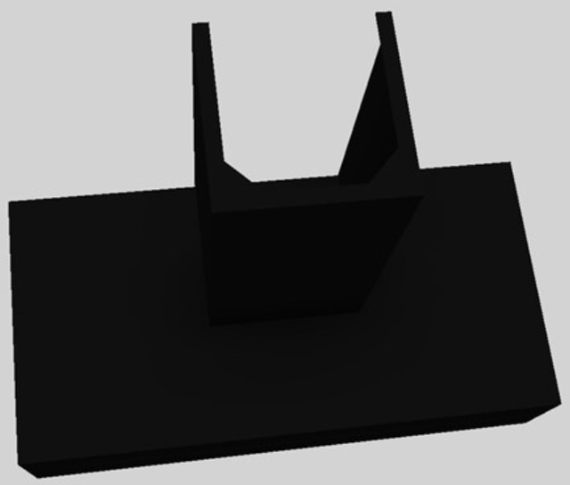 Vent-A-Hood® 42" Black Contemporary Wall Mounted Range Hood-2