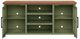 Legends Home Vineyard Fruitwood/Sage Green 67" TV Console-4