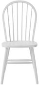 John Thomas Furniture® Dining Essentials Pure White Windsor Side Chair-1