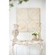 A & B Home 4-Piece Whitewashed Wall Panel Set-4