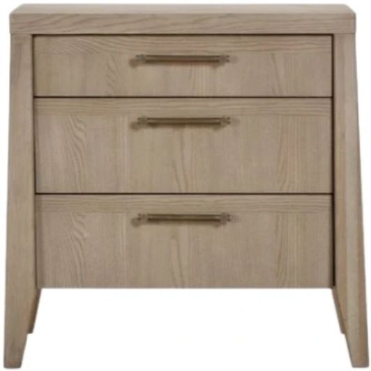 Modus Furniture Sumire Ginger 3-Drawer Nightstand-2