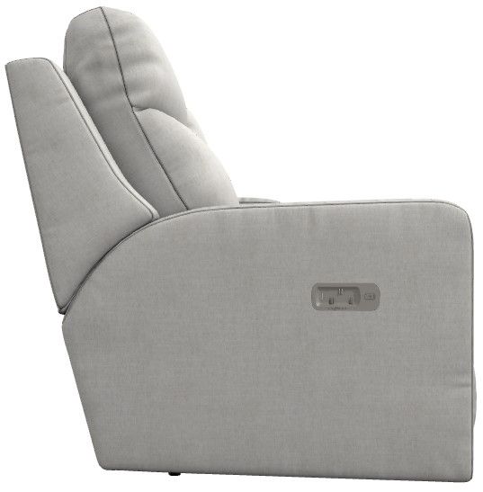La-Z-Boy® Emmons Sand Power Reclining Loveseat with Console, Headrest, and Lumbar-2