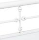 Liberty Furniture Vintage Antique White Full Youth Metal Rod Bed-4