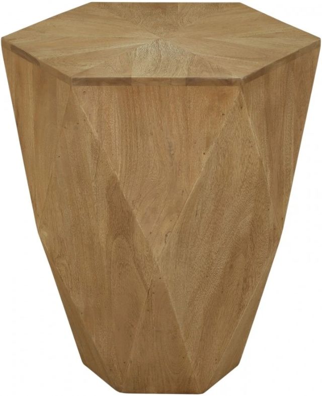 Meridian Furniture Diamante Oak End Table-0