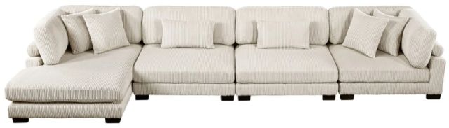 Homelegance® Traverse 4-Piece Beige Modular Sectional with Reversible Chaise-2