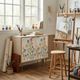Crestview Collection Whimsy Natural/White Accent Cabinet-1