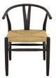 YHD Wishbone Black Dining Side Chair-1
