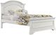 Westwood Design Olivia Brushed White Youth Full Panel Bed-0