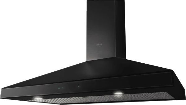 Elica Techne Series Varna Black 36" Black Stainless Steel Wall Mounted Range Hood-0
