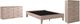 Signature Design by Ashley® Flannia 3-Piece Gray Full Platform Bed Set-0
