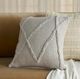 Nourison Home™ Mina Victory Lifestyle Light Gray 18"x18" Throw Pillow-2