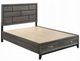 ACME Furniture Valdemar Weathered Gray Eastern King Storage Panel Bed-0