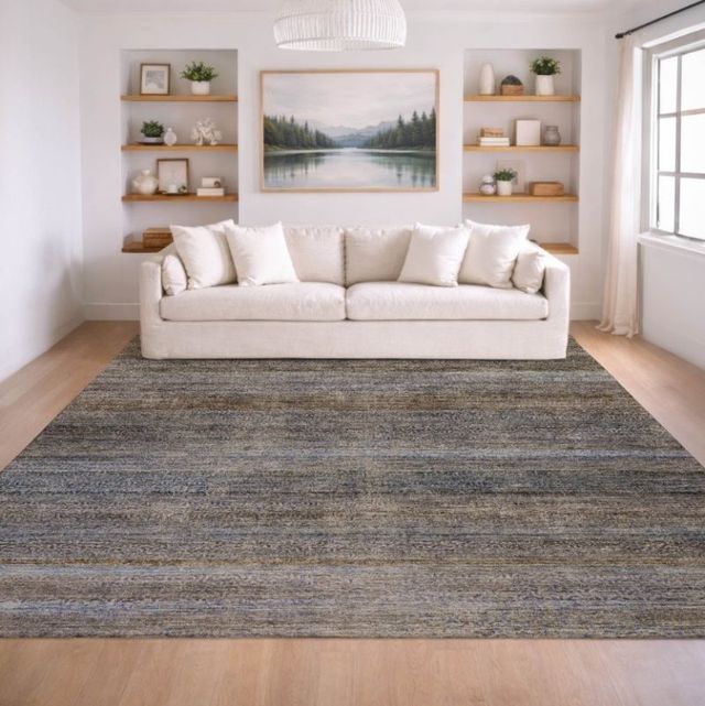 Dalyn™ Rug Company Vico VC1 Blue 5'x8' Area Rug-1