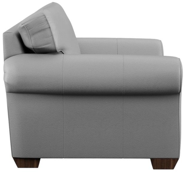 Flexsteel® Vail Light Gray Chair and a Half-2
