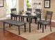 Furniture of America® Hillsview 2-Piece Gray Dining Side Chair Set-1