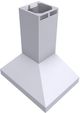 Vent-A-Hood® 36" White Air Recover System (ARS) Duct-Free Euro-Style Island Range Hood-1