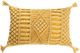 Livia Macramé Yellow Decorative Pillow-0