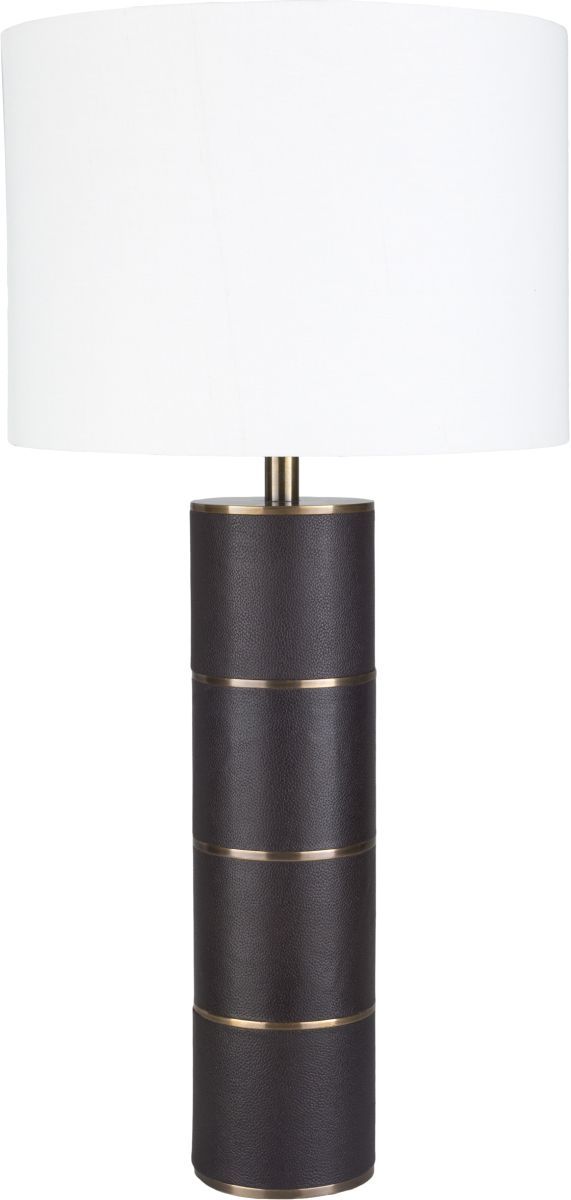Surya Andrews Dark Brown Table Lamp-0