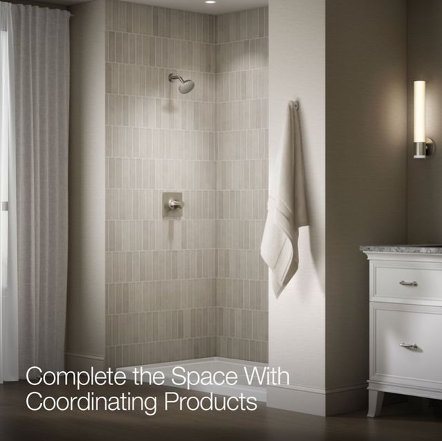 KOHLER® Venza® Rite-Temp® Vibrant Brushed Nickel Shower Trim Kit-4