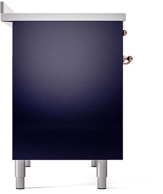 Ilve® Nostalgie II Series 40" Midnight Blue Pro Style Induction Range-3