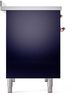 Ilve® Nostalgie II Series 40" Midnight Blue Pro Style Induction Range-3